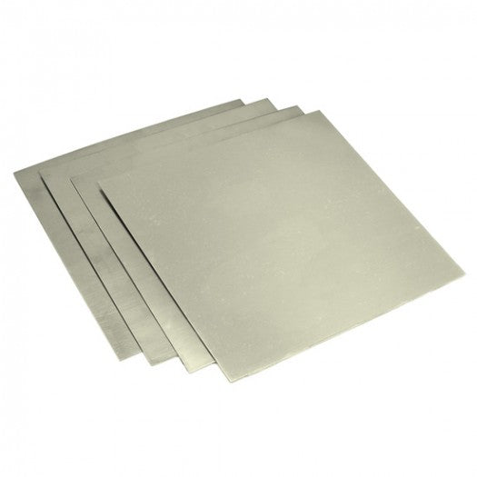 Nickel Silver Metal Sheet - 6 x 6 inches / 18g by Contenti - K. A. Artist Shop