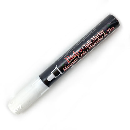 Bistro Chalk Marker - Broad (6mm) - White by Marvy Uchida - K. A. Artist Shop
