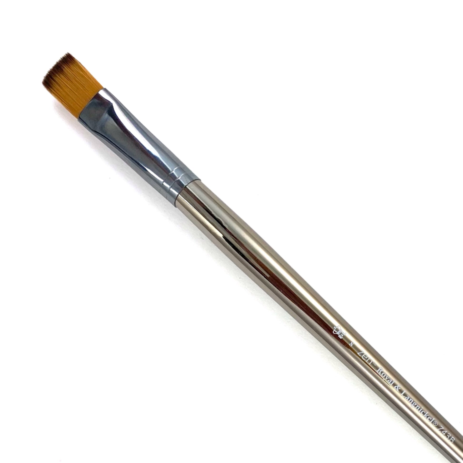 Royal & Langnickel Zen Long Handle Brushes - 43 Series - Bright / 8 by Royal & Langnickel - K. A. Artist Shop