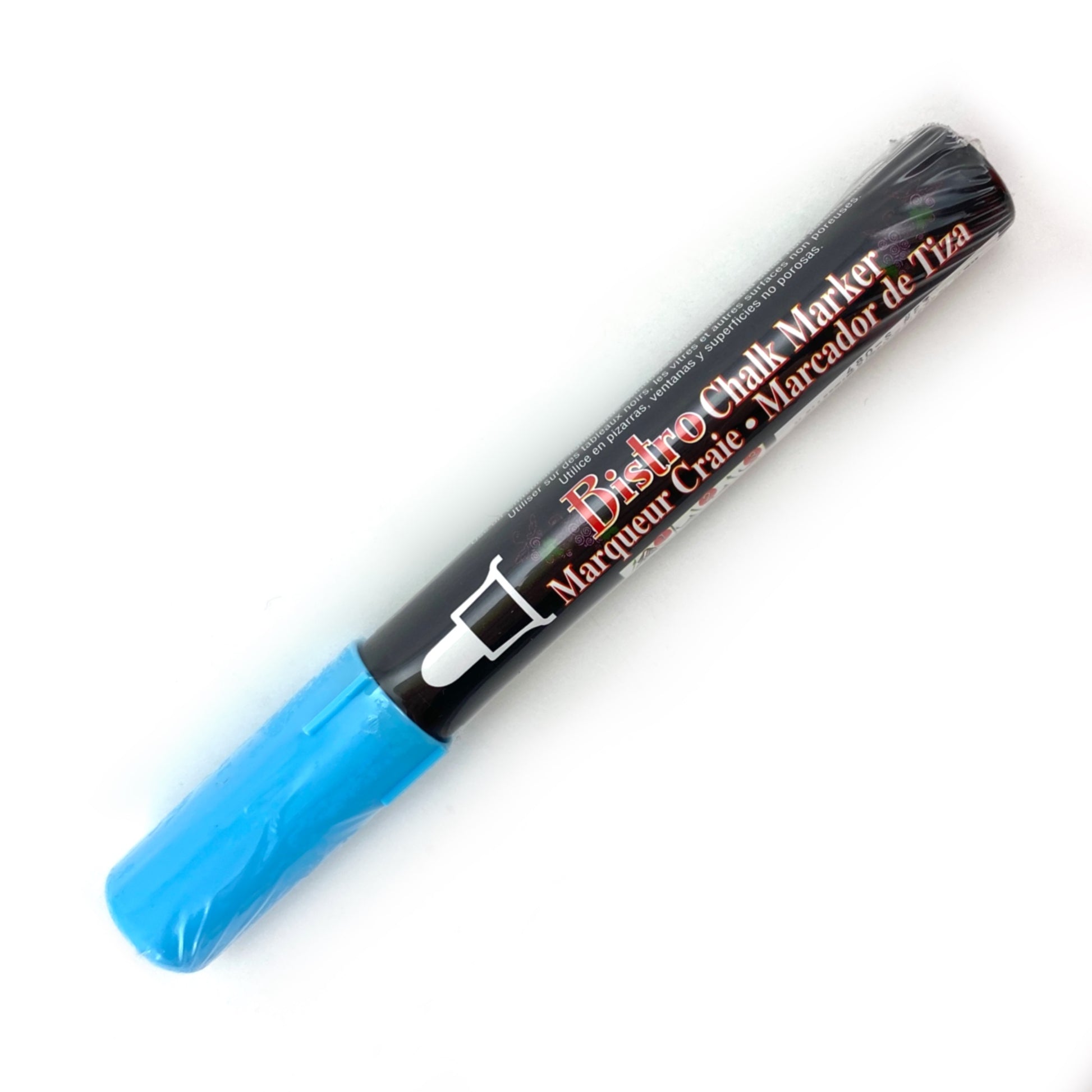 Uchida 480SF3 Bistro Chalk Marker Erasable Fluorescent Blue