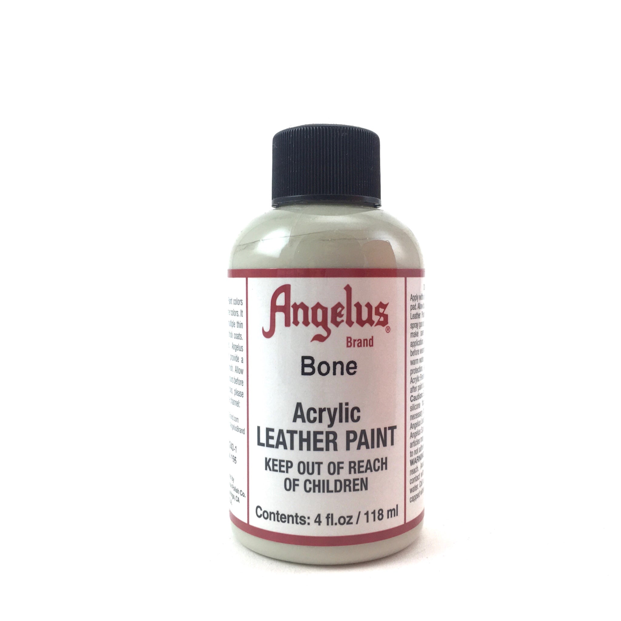 Angelus Acrylic Leather Paint - 4 oz. White