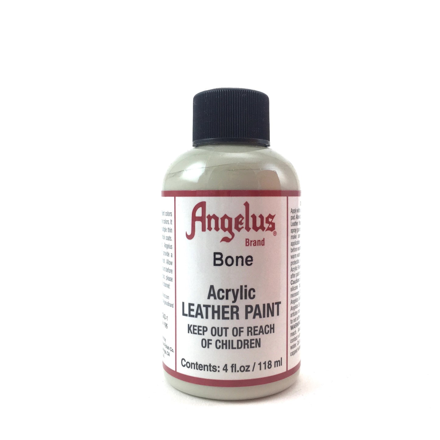 Angelus Acrylic Leather Paint - 4 oz. - Matte Bone by Angelus - K. A. Artist Shop