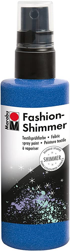 Marabu Fashion Shimmer Spray 100ml - Sky Blue