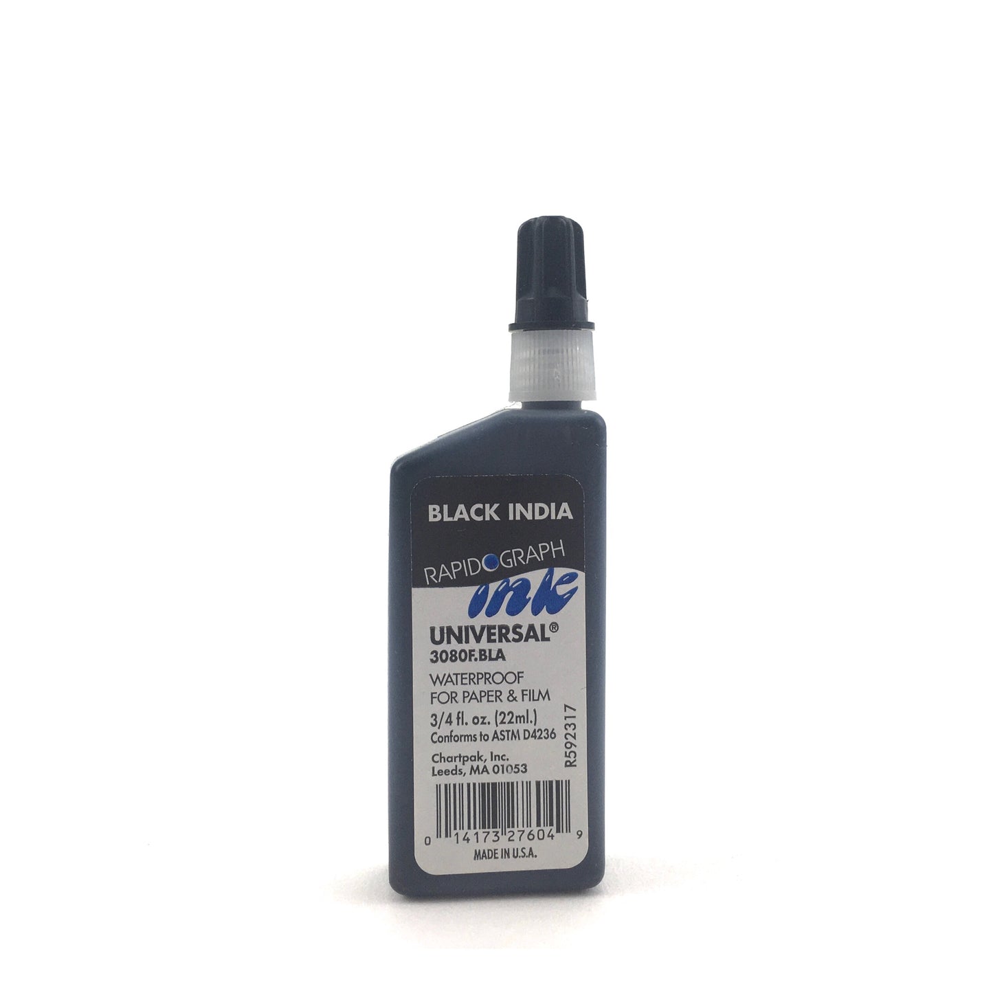 Koh-I-Noor Rapidograph Universal Technical Inks - Black by Chartpak - K. A. Artist Shop