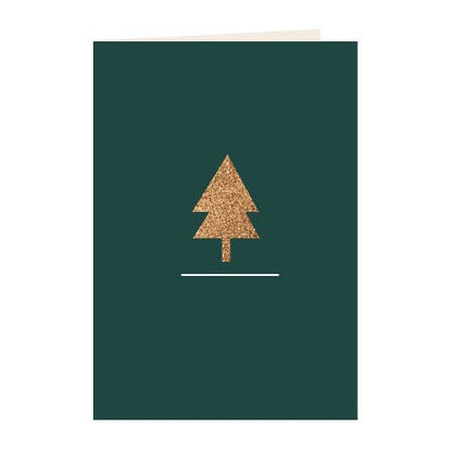 Christmas Fold Out Cards by Darling Clementine - Tree by Darling Clementine - K. A. Artist Shop