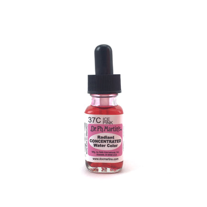 Dr. Ph. Martin's Radiant Concentrated Watercolor - .50 oz. - 37C - Ice Pink by Dr. Ph. Martin’s - K. A. Artist Shop