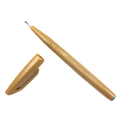 Pentel Sign Pens - Brush Tip Marker - Ochre by Pentel - K. A. Artist Shop