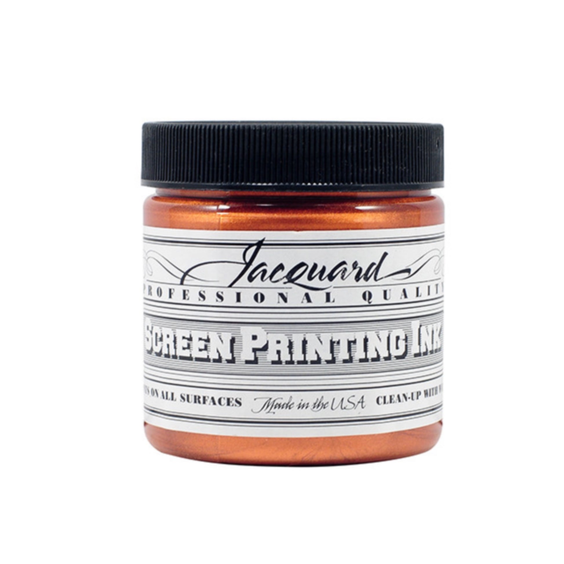 Jacquard Screen Printing Ink - Small Jar (4 fl. oz.) / 123 Copper by Jacquard - K. A. Artist Shop