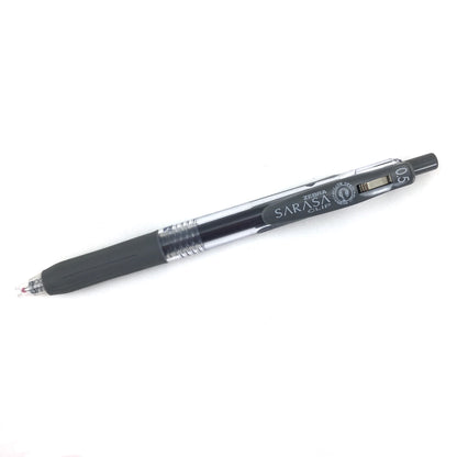 Sarasa Clip Retractable Gel Pens - Grey - 0.5mm by Zebra - K. A. Artist Shop