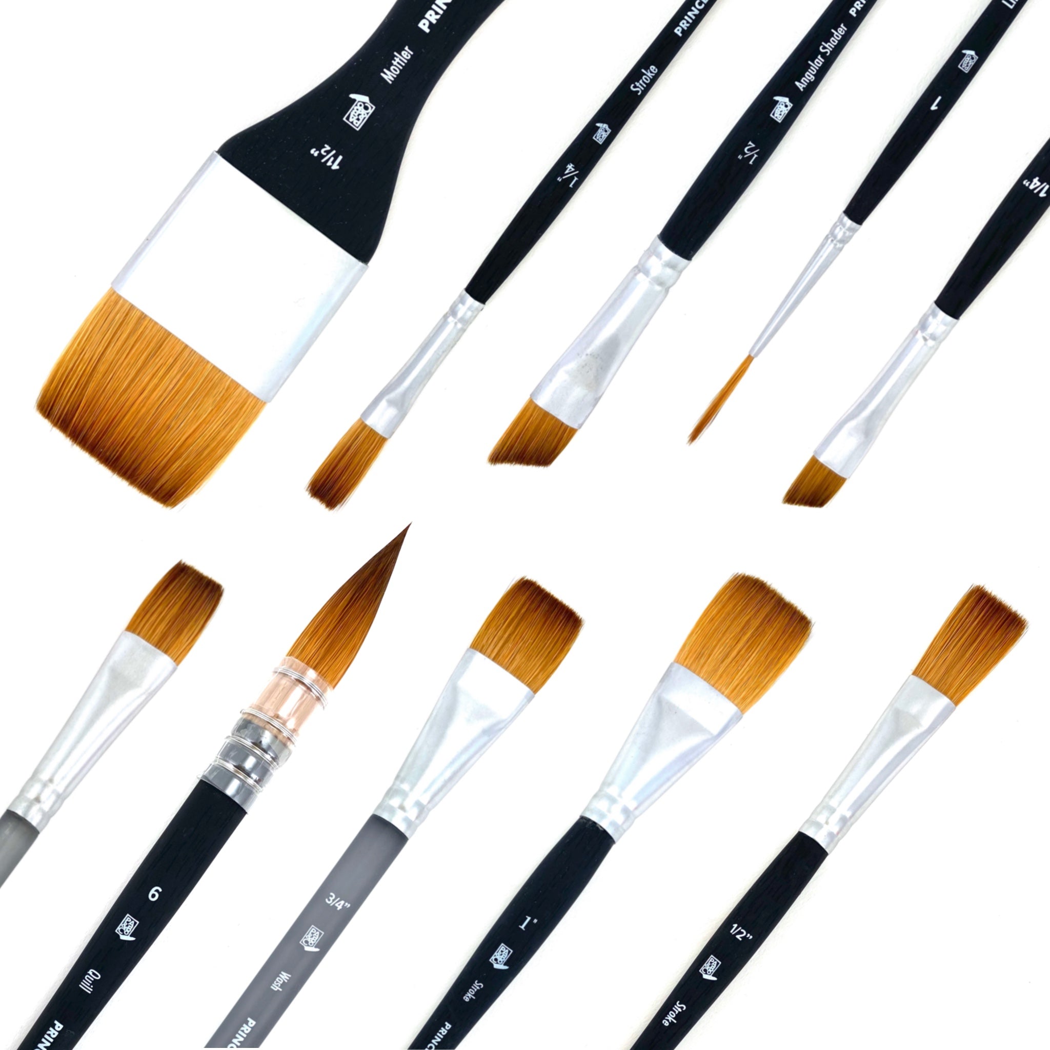 Aqua elite newest watercolor brushes 8pc