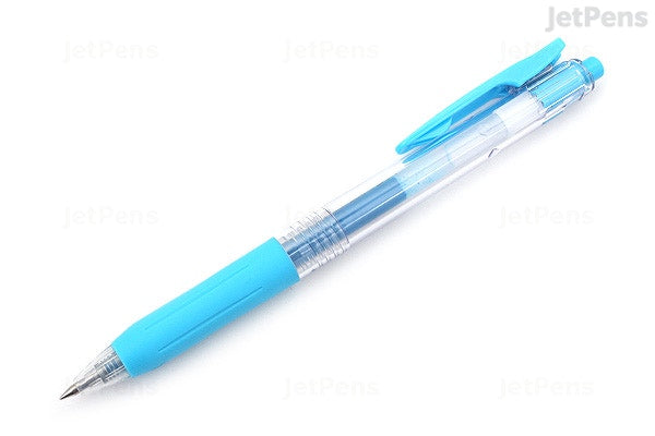 Sarasa Clip Retractable Gel Pens - Light Blue - 0.5mm by Zebra - K. A. Artist Shop