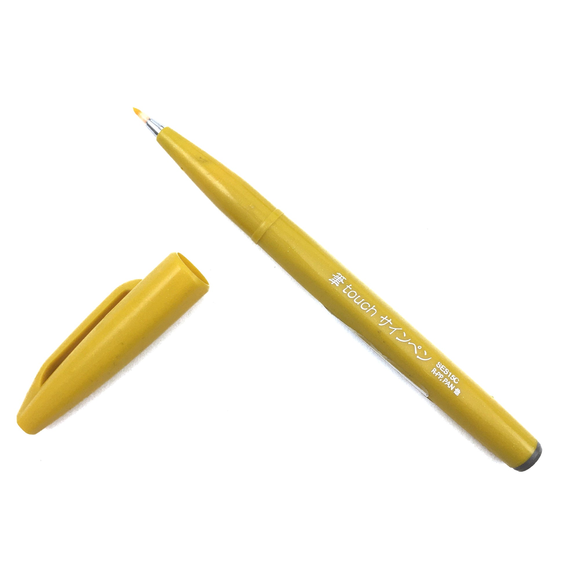 Sign Pen Brush Tip Yellow