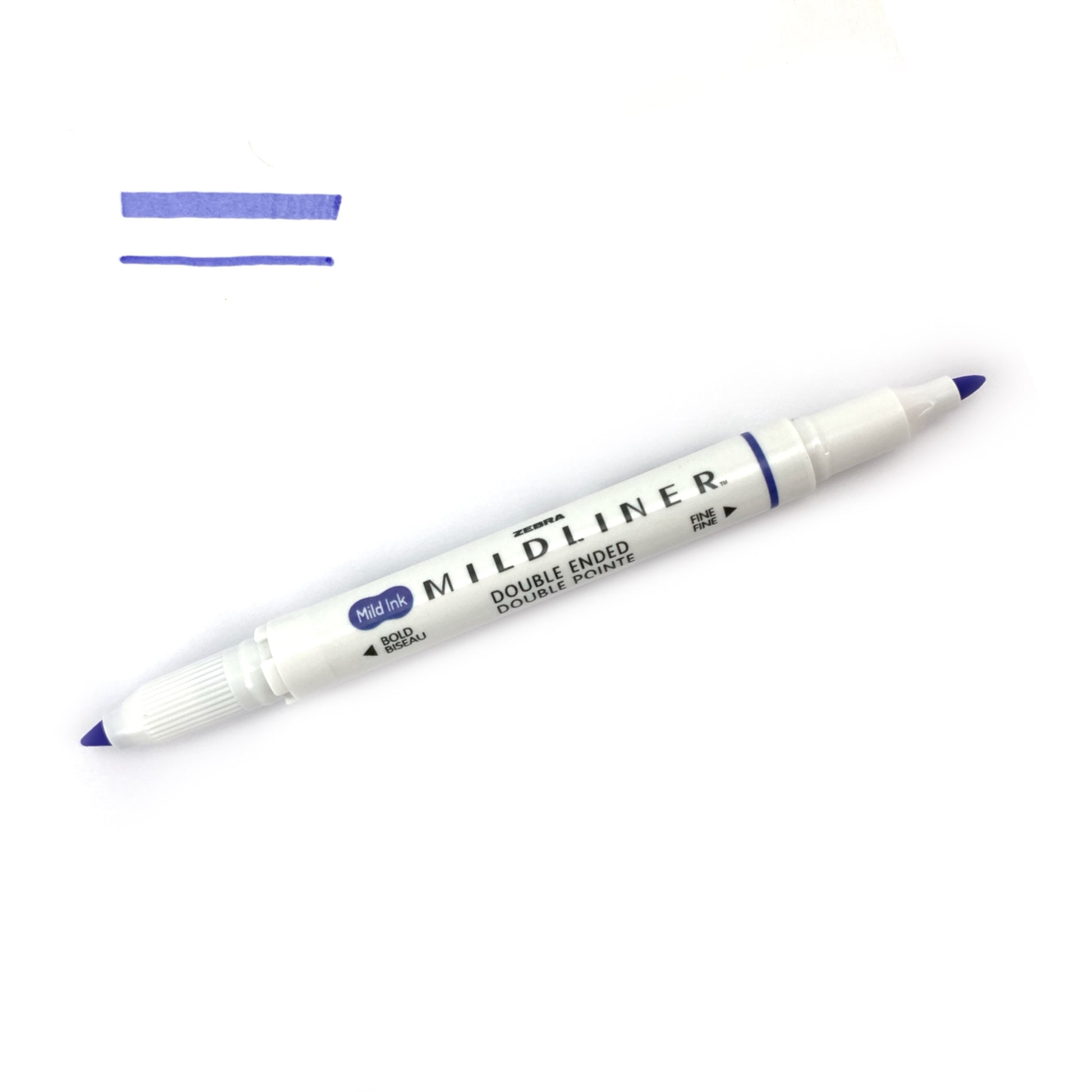 Zebra Mildliner Brush Pen Mild Dark Blue