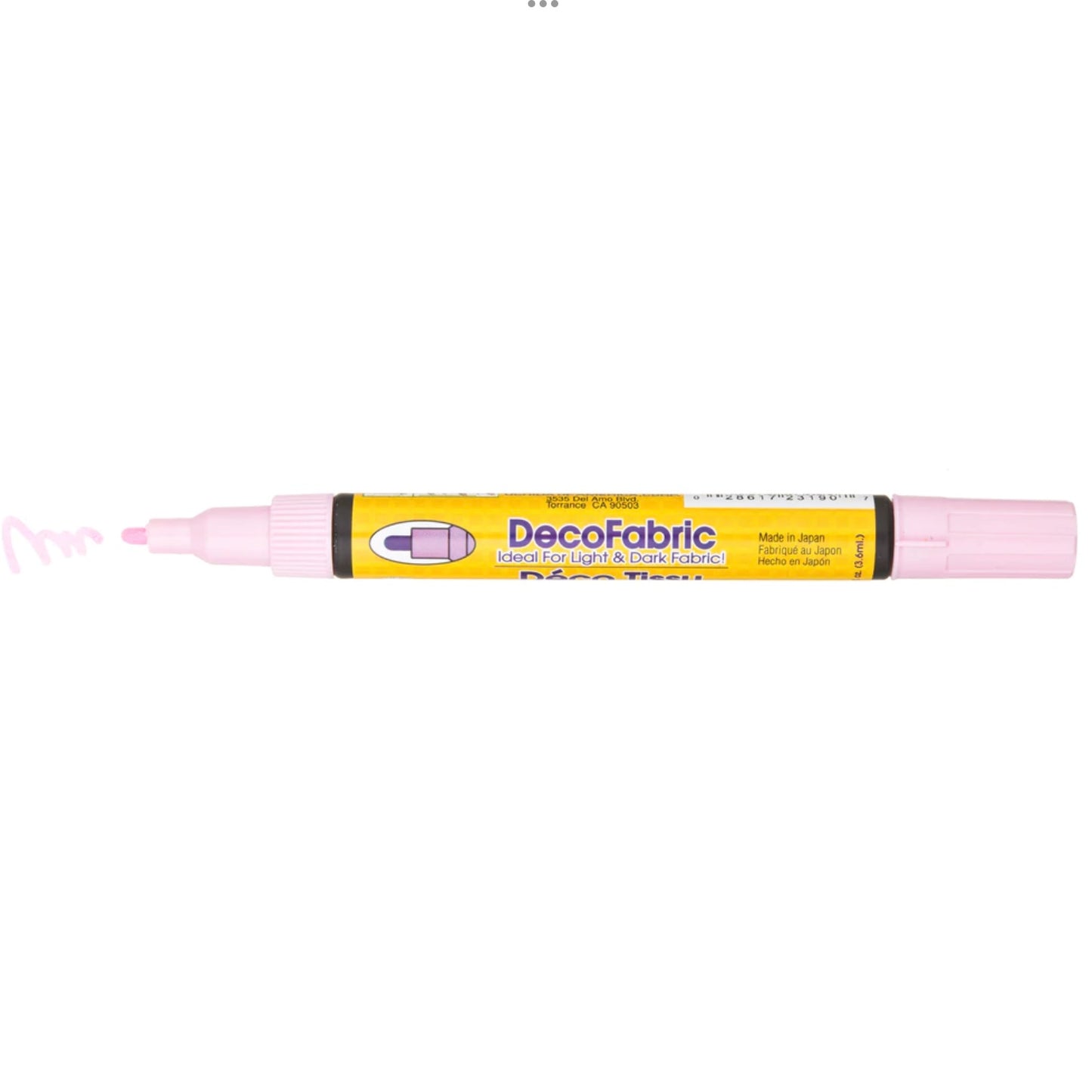 DecoFabric Fabric Markers - Pearl Pink by Marvy Uchida - K. A. Artist Shop