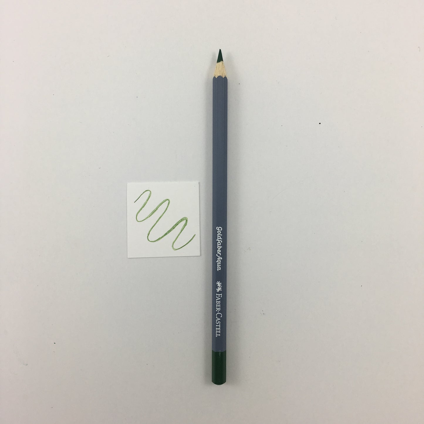 Faber-Castell Goldfaber Aqua Watercolor Pencils - Individuals - 167 - Permanent Green Olive by Faber-Castell - K. A. Artist Shop