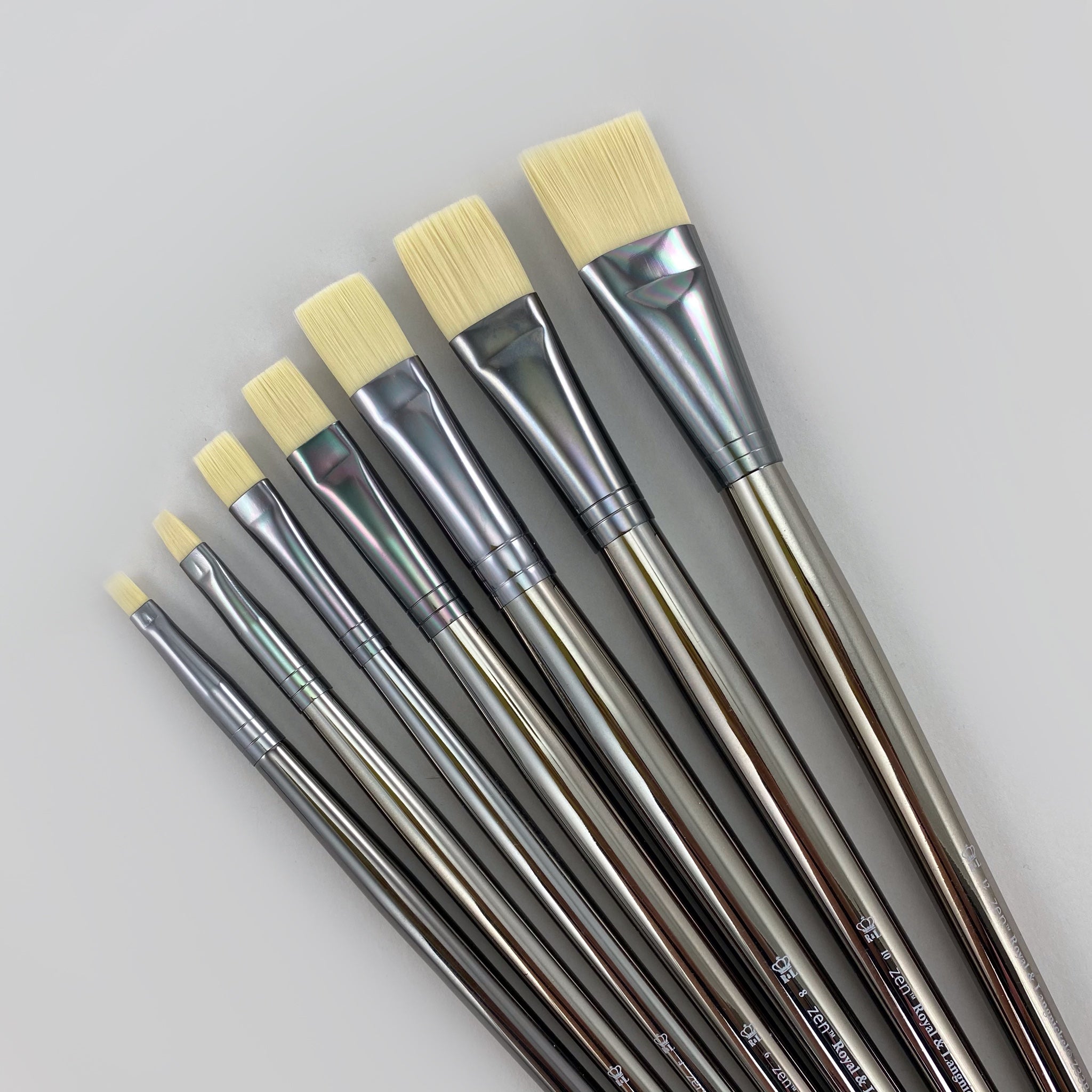 9 new royal langnickel zen acrylic 2024 paint Brushes