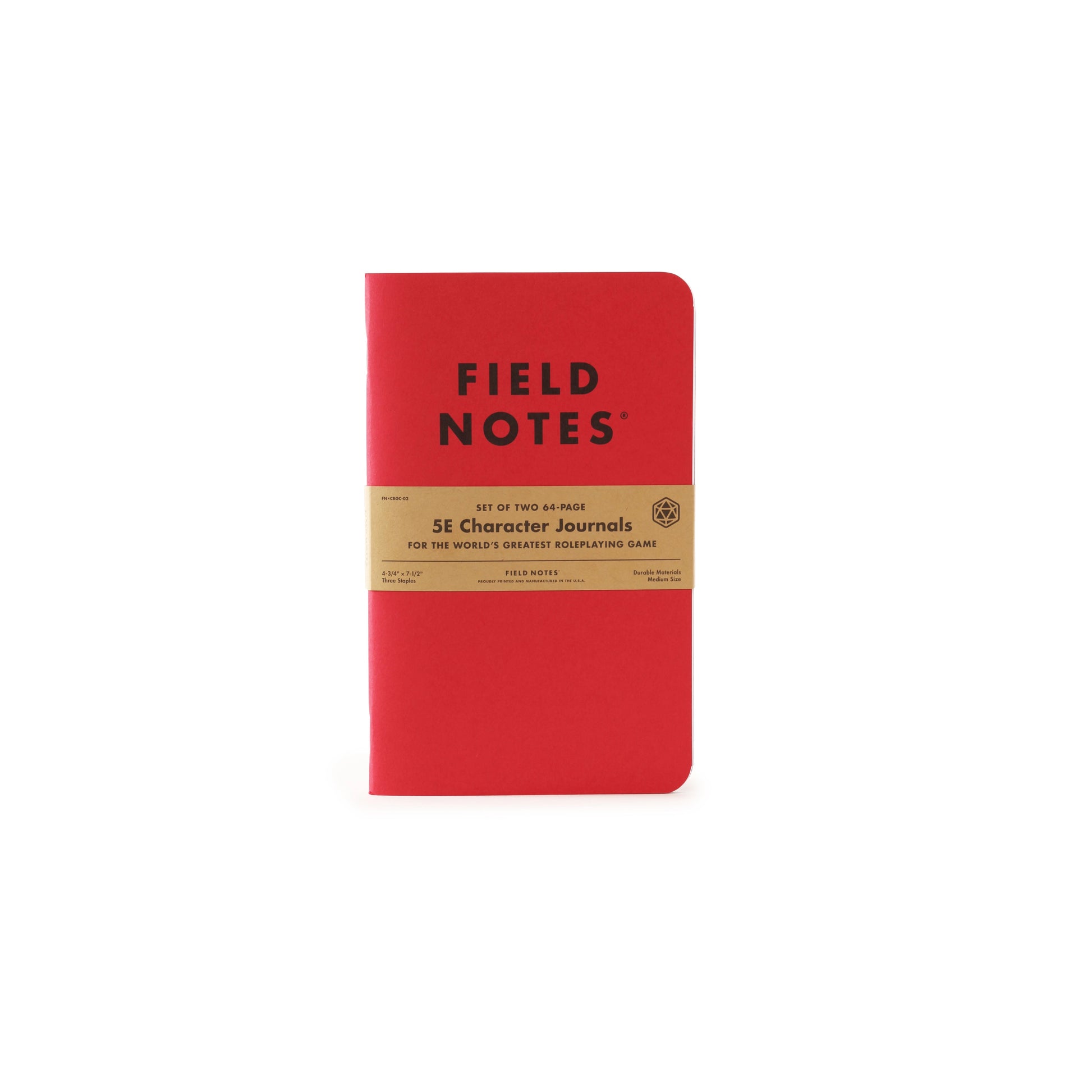 Field Notes Dungeons and Dragons 5E Game Journals - Character Journal by Field Notes - K. A. Artist Shop