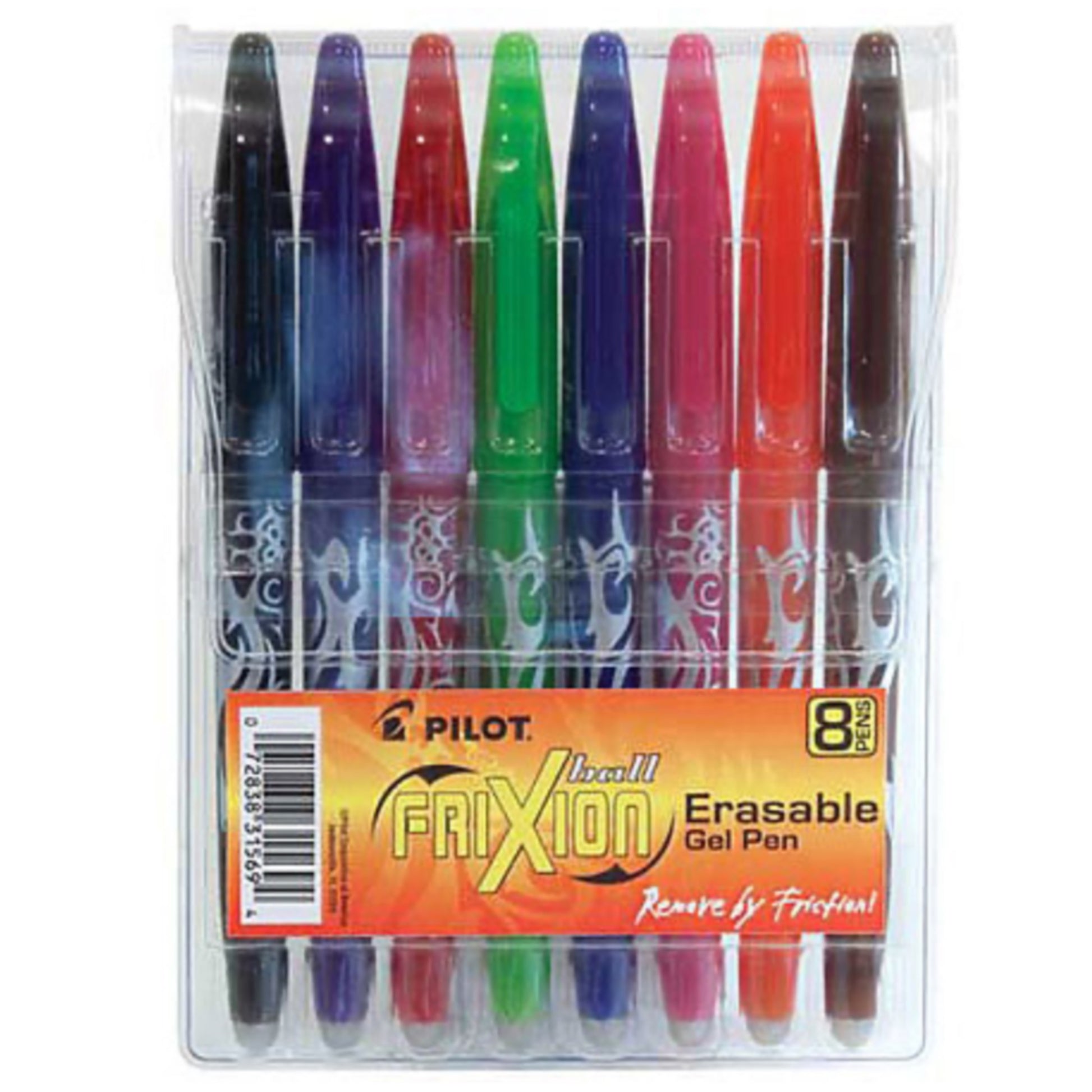 Frixion Erasable Gel Pens - Set of 8 - by Pilot - K. A. Artist Shop