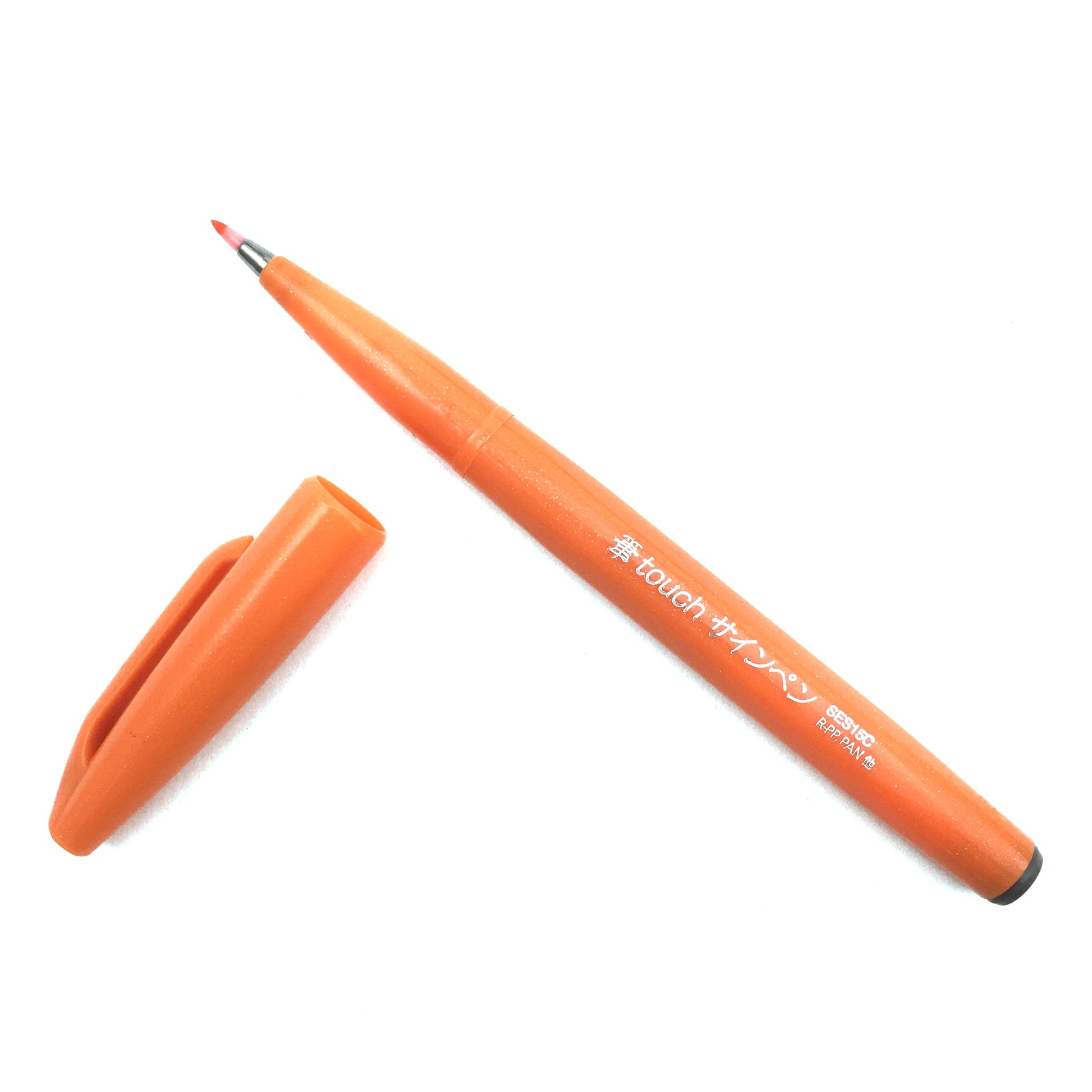 Pentel Sign Pens - Brush Tip Marker - Orange by Pentel - K. A. Artist Shop