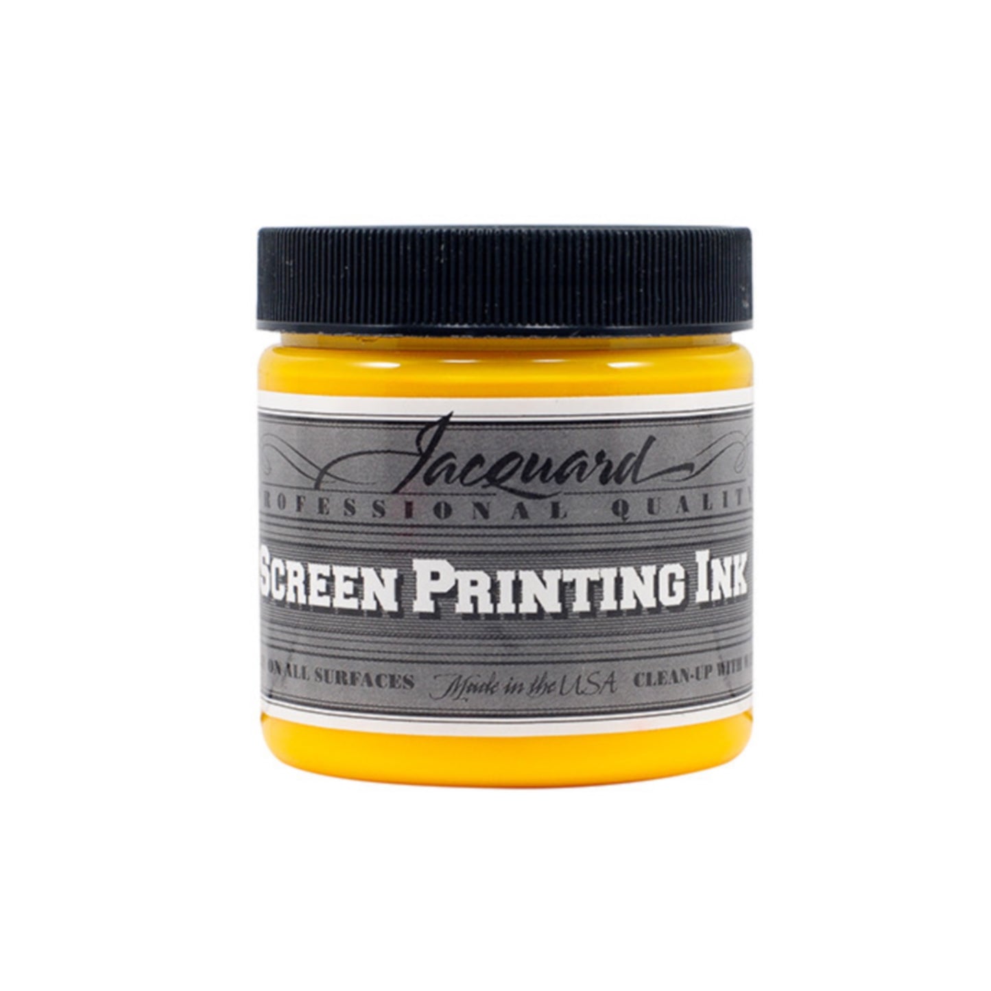Jacquard Screen Printing Ink - Small Jar (4 fl. oz.) / 140 - Process Yellow by Jacquard - K. A. Artist Shop