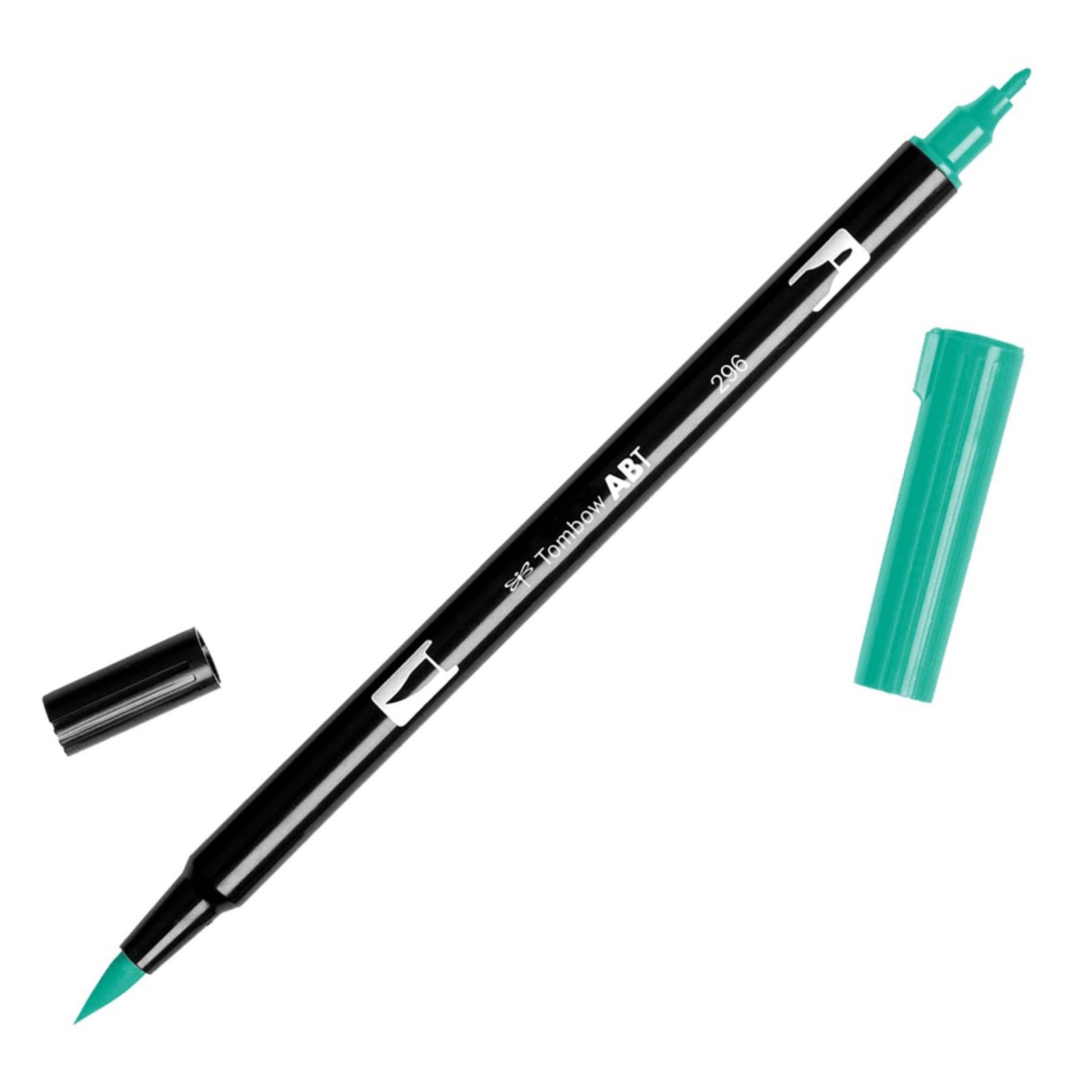 Tombow Dual Brush Pens - Individuals - 296 Green by Tombow - K. A. Artist Shop