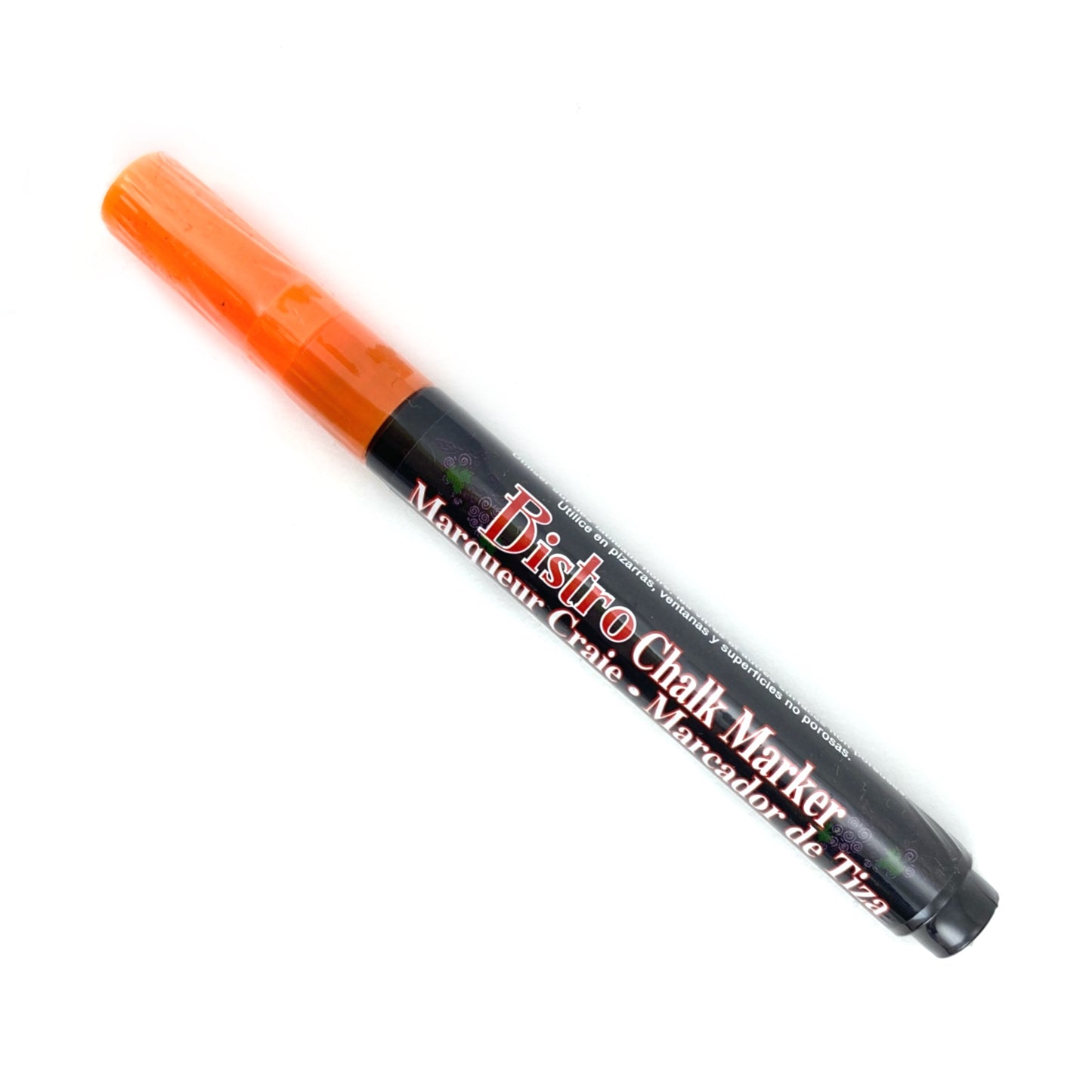 Bistro Chalk Marker - Fine (3mm) - Fluorescent Orange by Marvy Uchida - K. A. Artist Shop