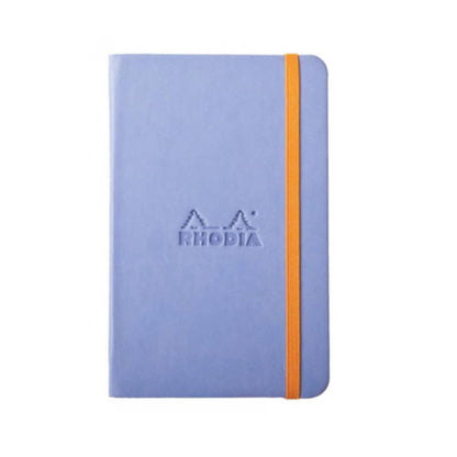 Rhodia Rhodiarama Hardcover Webnotebook - 5.5 x 8.5 inches - Iris / - Blank Paper by Rhodia - K. A. Artist Shop