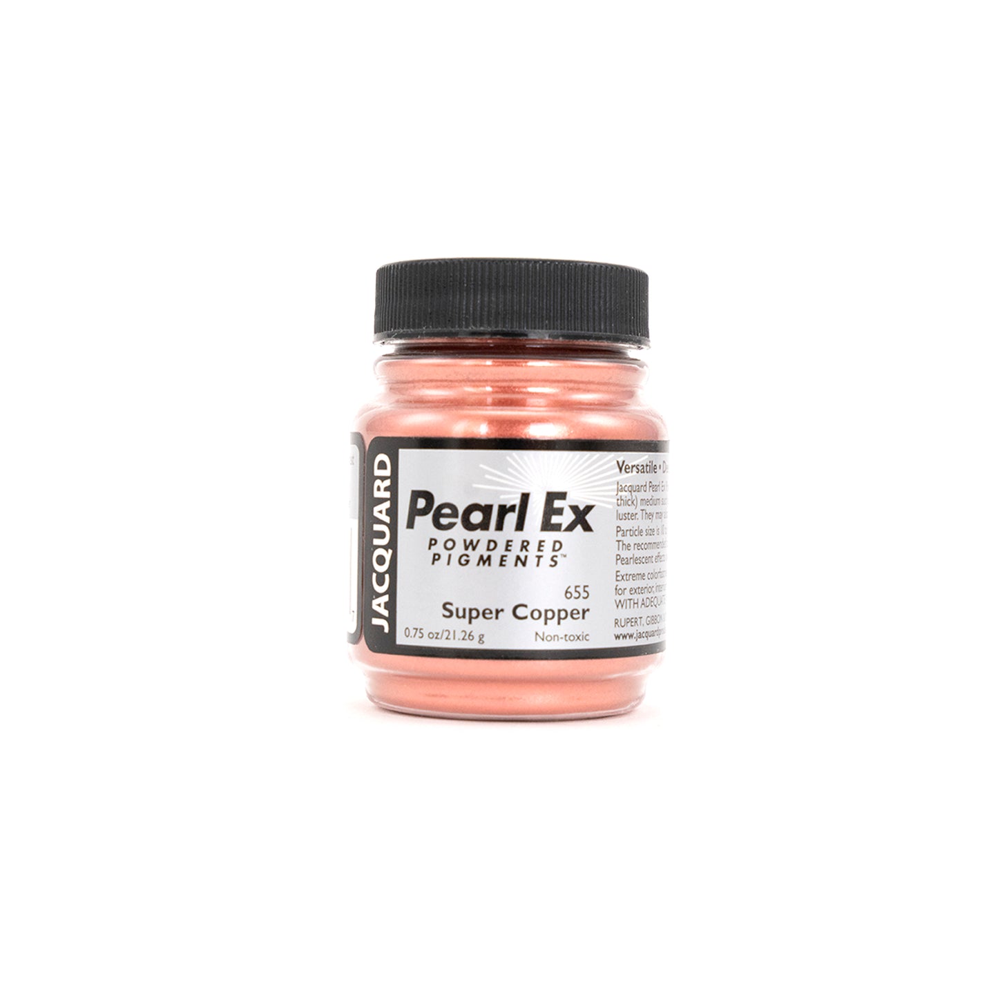 Jacquard PearlEx Powdered Pigments - 0.75 oz jars - Super-Copper by Jacquard - K. A. Artist Shop
