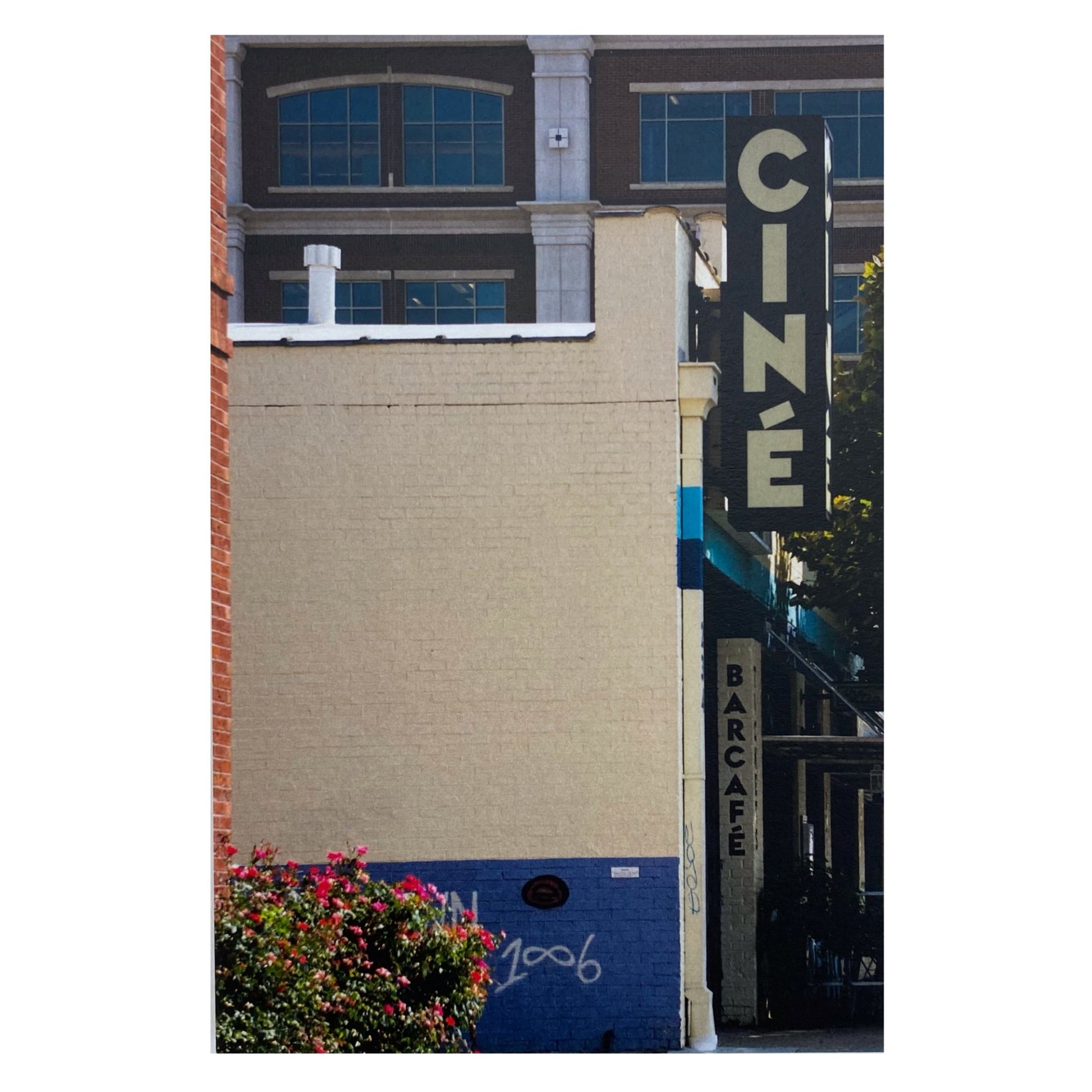 Athens, GA Postcards by Frances Hughes - Ciné Barcafe - by Frances Hughes - K. A. Artist Shop