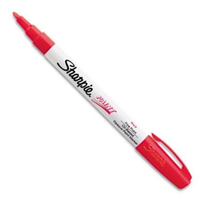 Sharpie • Oil-Based Paint Markers - Red / Fine by Sharpie - K. A. Artist Shop
