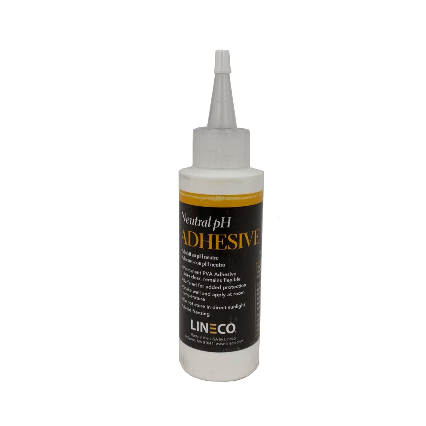 Lineco White Neutral pH Adhesive / PVA Glue - 4 oz. by Lineco - K. A. Artist Shop