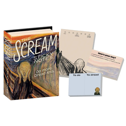 Scream Sticky Notes - by Unemployed Philosophers Guild - K. A. Artist Shop