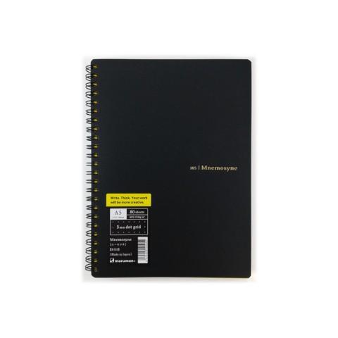 Maruman Mnemosyne Notebook - 5mm Dot Grid - A5 by Maruman - K. A. Artist Shop