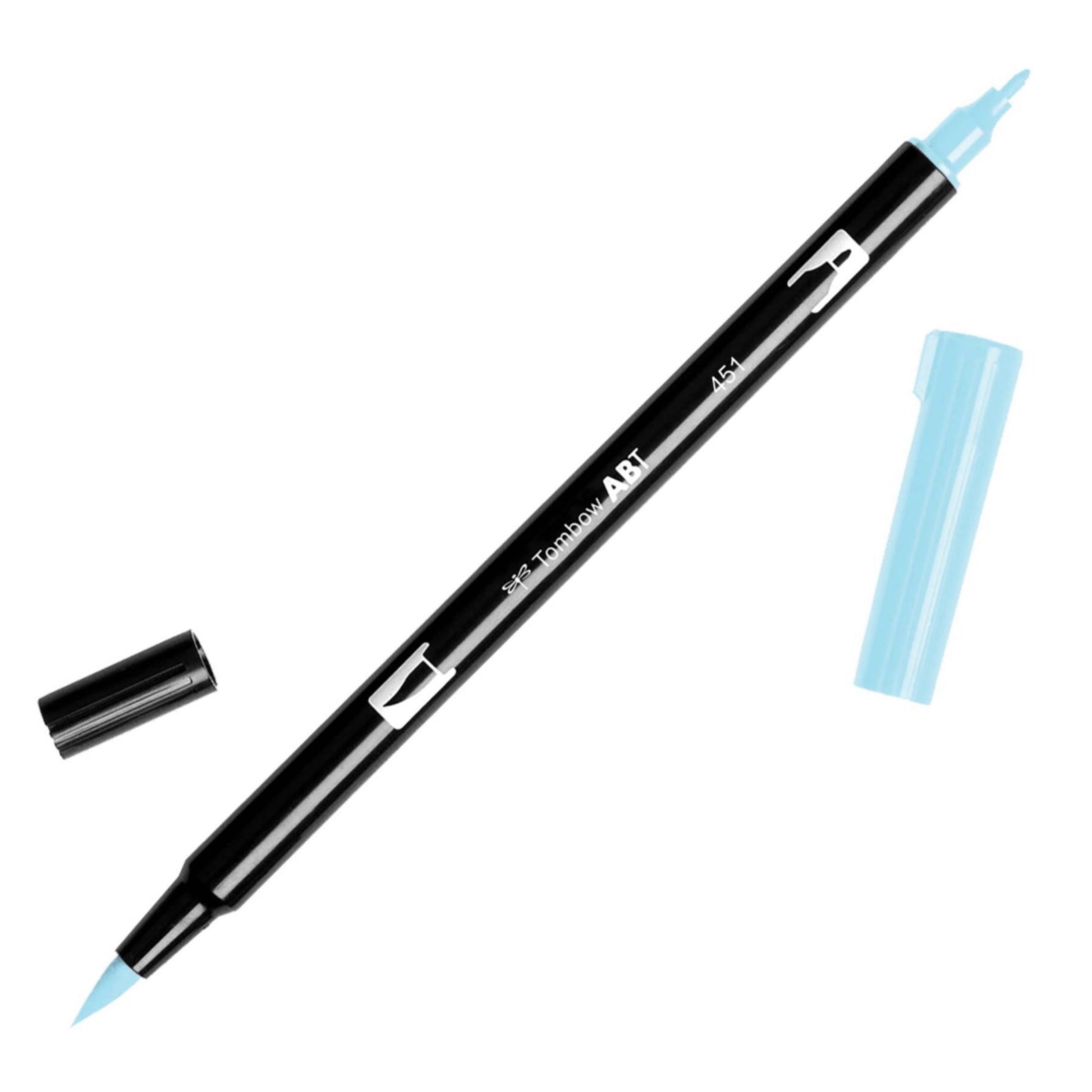 Tombow Dual Brush Pens - Individuals - 451 Sky Blue by Tombow - K. A. Artist Shop