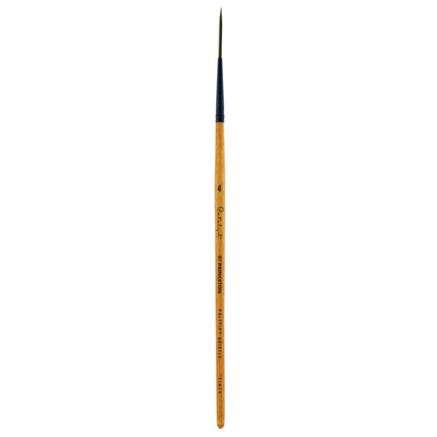 Princeton Catalyst Polytip Bristle Short-Handle Paint Brushes - Liner / #4 by Princeton Art & Brush Co - K. A. Artist Shop