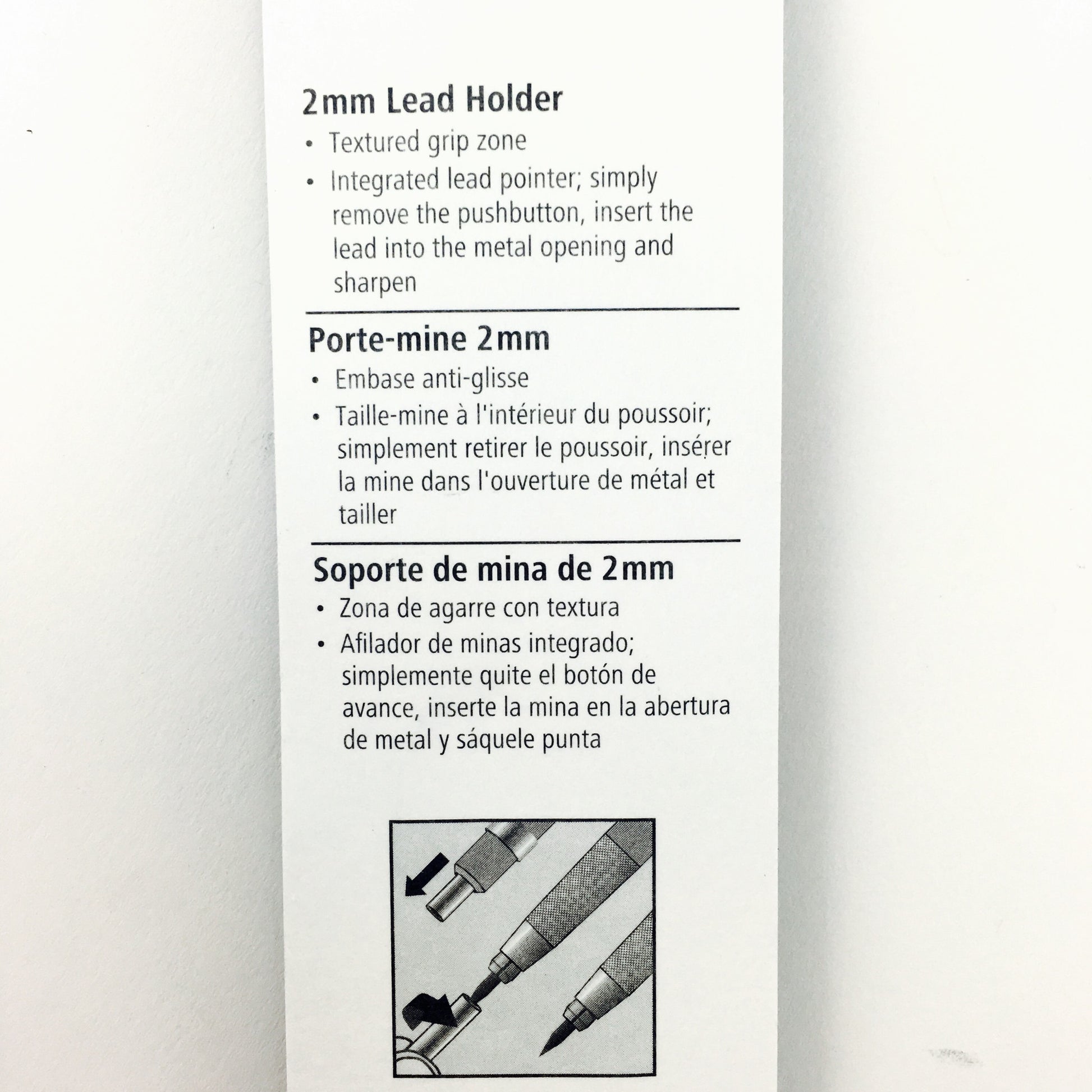 Staedtler Mars Technico Lead Holder - Carded, 2mm - by Staedtler - K. A. Artist Shop