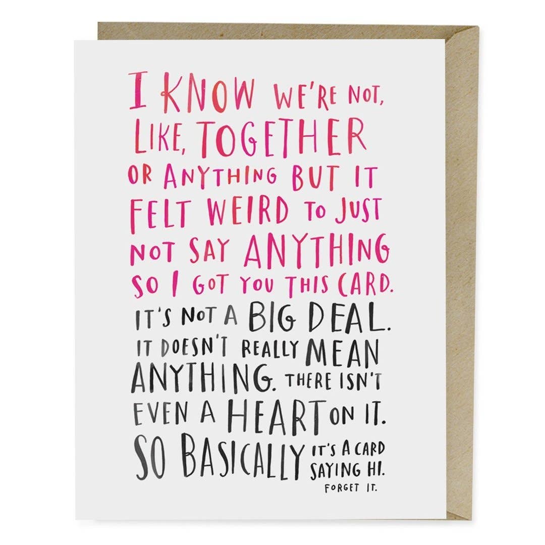 “Awkward Dating” Card by Emily McDowell - by Emily McDowell - K. A. Artist Shop