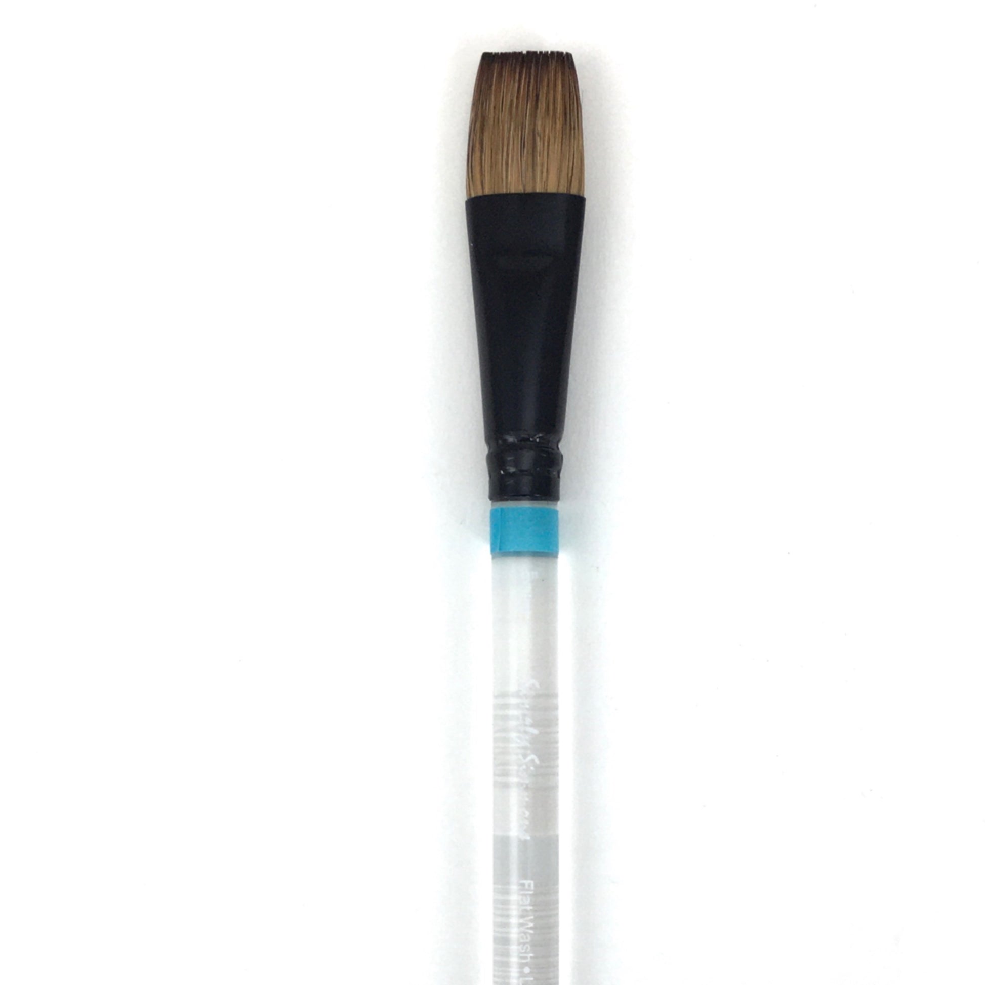 Simply Simmons Watercolor Brush - Short Handle - Flat Wash / - 3/4 inches / - natural by Robert Simmons - K. A. Artist Shop