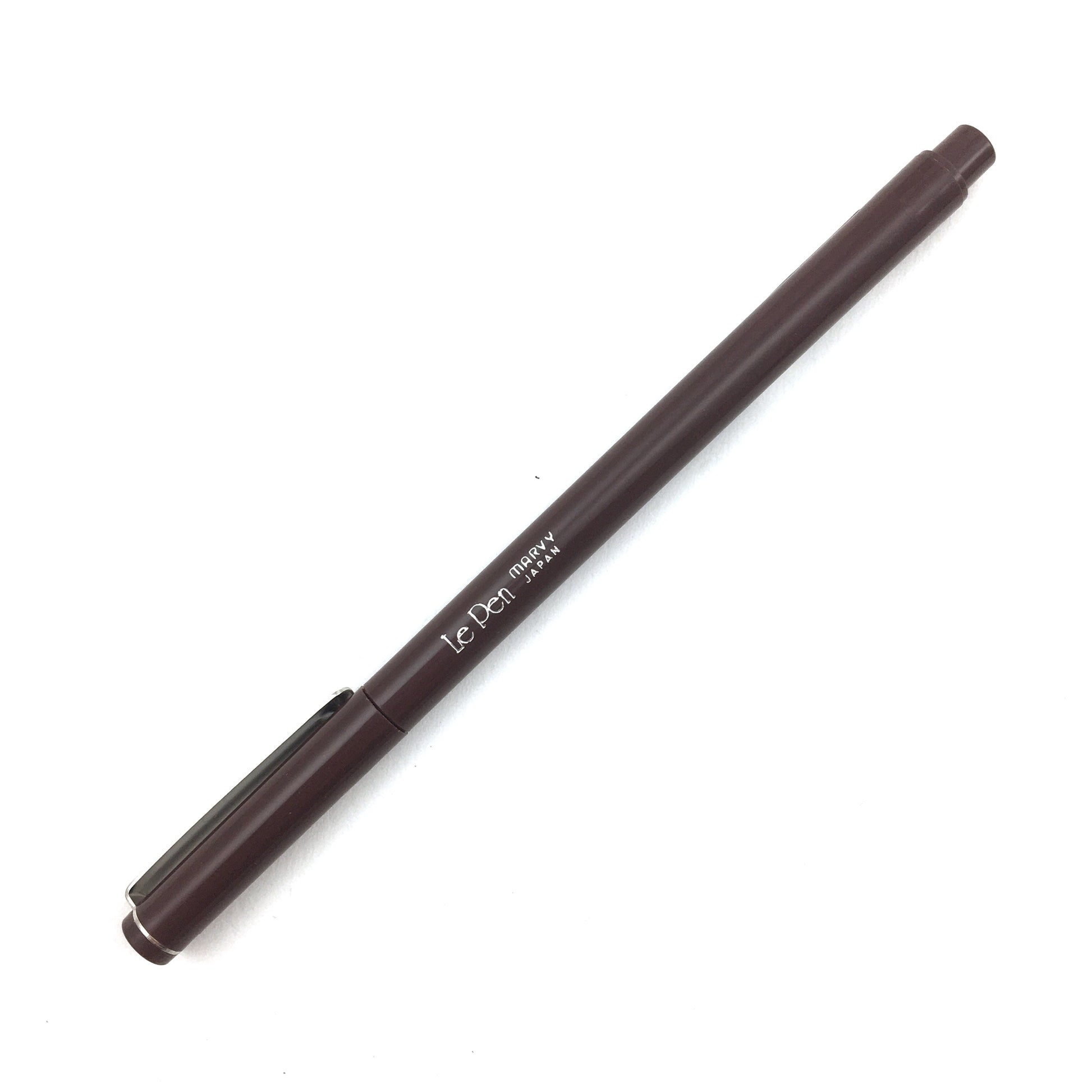 Le Pen Micro-Fine Tip Pens - Brown by Marvy Uchida - K. A. Artist Shop