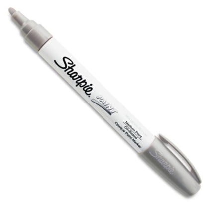 Sharpie • Oil-Based Paint Markers - Silver / Medium by Sharpie - K. A. Artist Shop