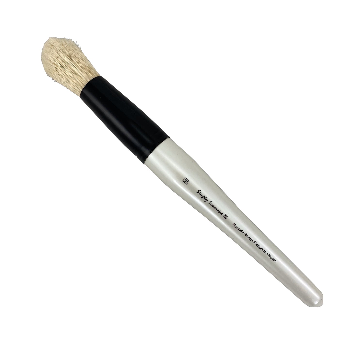 Simply Simmons XL Brushes - Round / #50 / Natural Bristle by Robert Simmons - K. A. Artist Shop