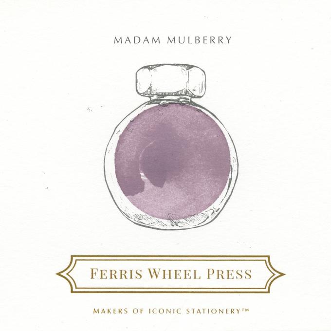 Ferris Wheel Press Fountain Pen Ink - 38ml - Madam Mulberry by Ferris Wheel Press - K. A. Artist Shop