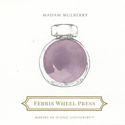 Ferris Wheel Press Fountain Pen Ink - 38ml - Madam Mulberry by Ferris Wheel Press - K. A. Artist Shop