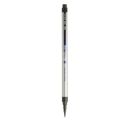 Akashiya Sai ThinLine Brush Pen - Charcoal Gray (Seiboku) / Extra Fine by Akashiya - K. A. Artist Shop