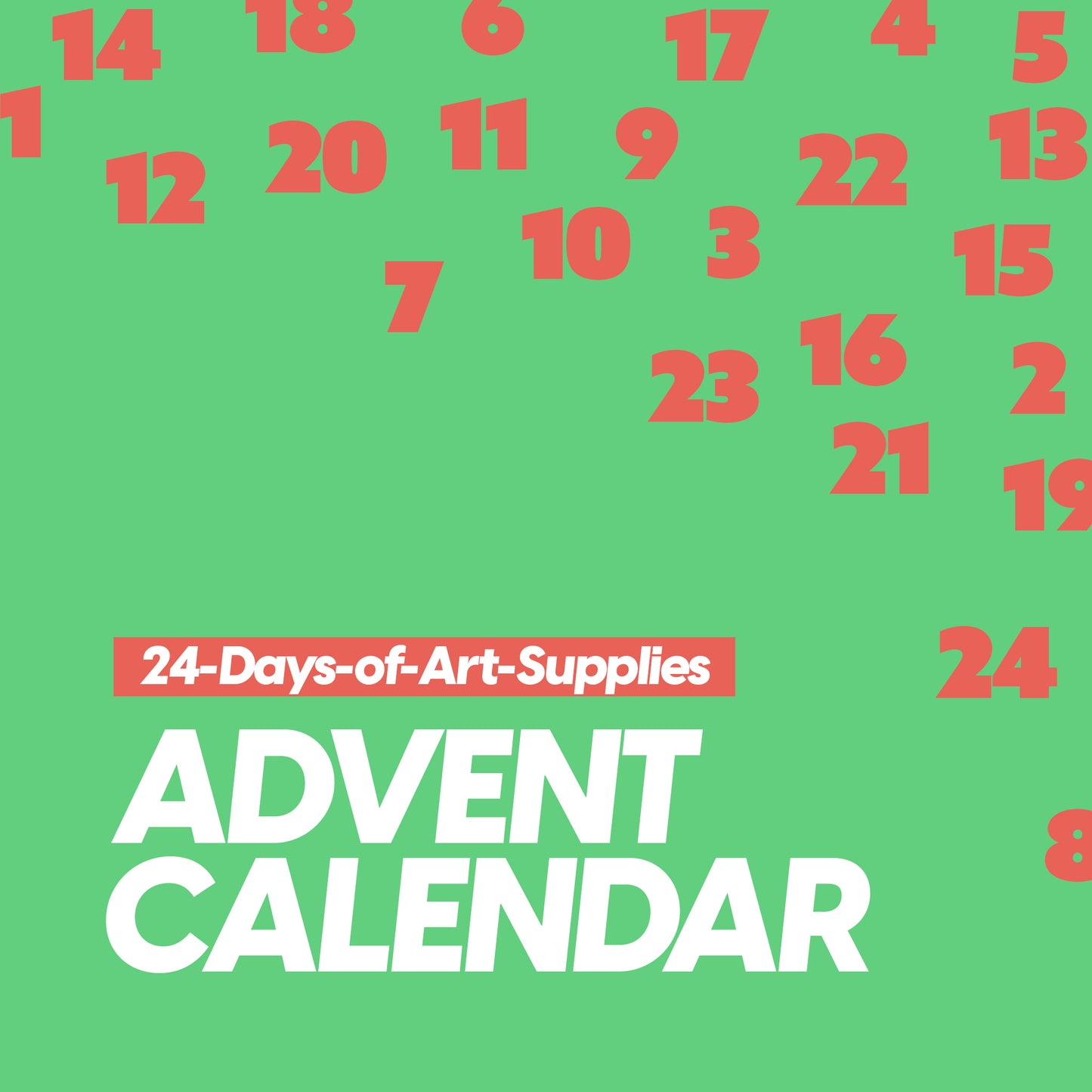 The K. A. Advent Calendar - by K. A. Artist Shop - K. A. Artist Shop