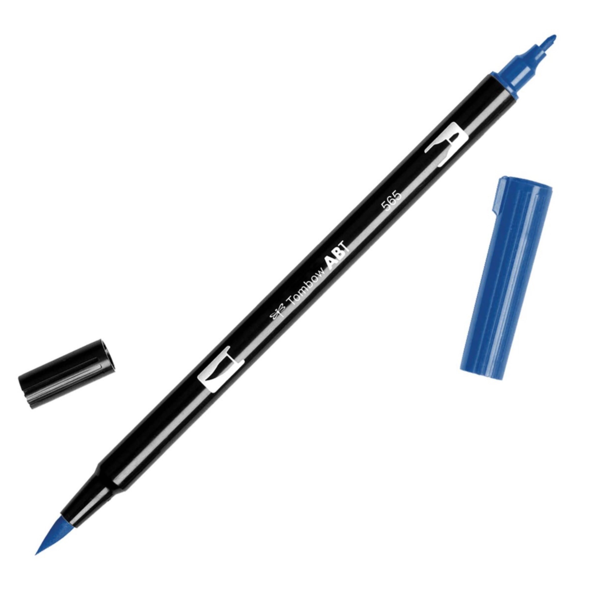 Tombow Dual Brush Pens - Individuals - 565 Deep Blue by Tombow - K. A. Artist Shop