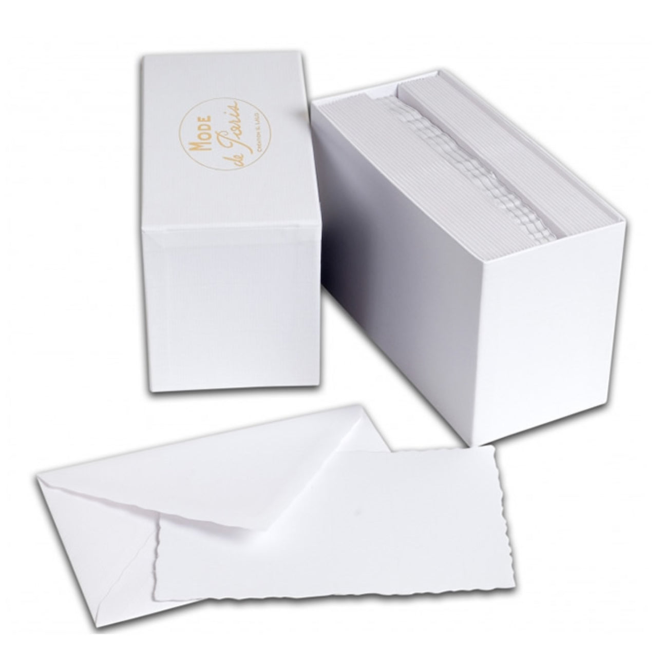 Mode de Paris Correspondence Set - Extra White - by G. Lalo - K. A. Artist Shop