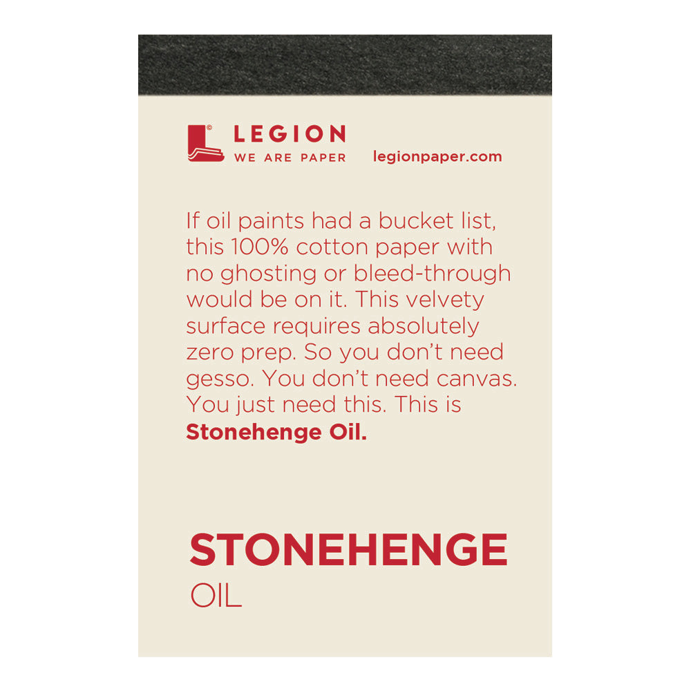 Mini Paper Pads by Legion Paper - Stonehenge Oil by Legion Paper - K. A. Artist Shop