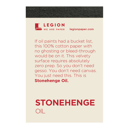 Mini Paper Pads by Legion Paper - Stonehenge Oil by Legion Paper - K. A. Artist Shop