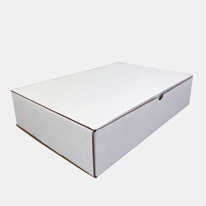 White Cardboard Shipping Boxes - Small / Medium - 12 x 9 x 4 inches by ULINE - K. A. Artist Shop